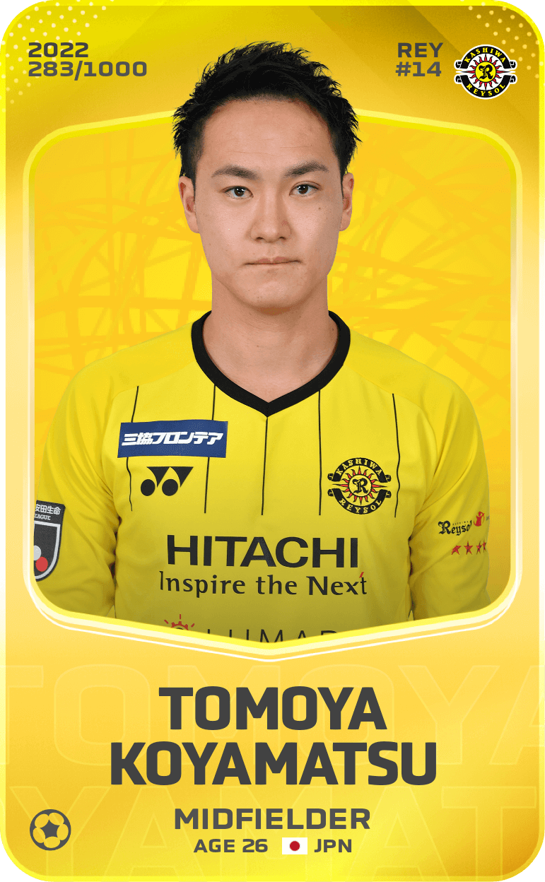Tomoya Koyamatsu 2022-23 • Limited 283/1000