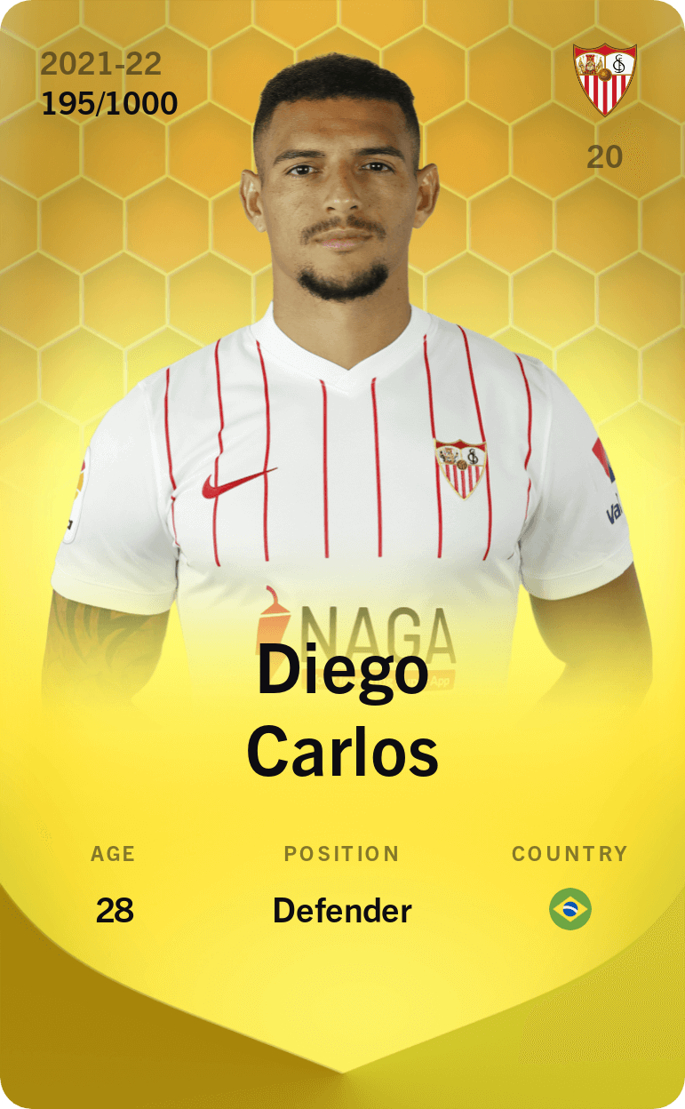 Diego Carlos 2021-22 • Limited 195/1000