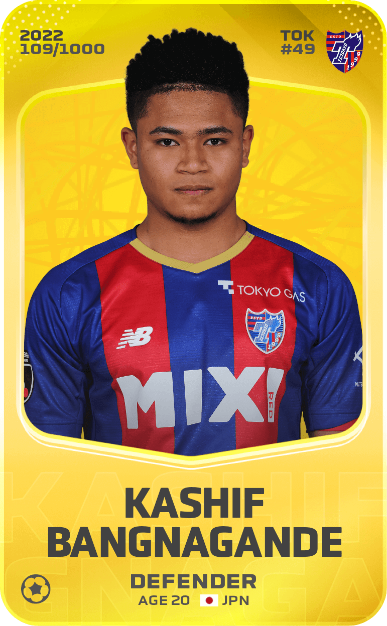 Kashif Bangnagande 2022-23 • Limited 109/1000