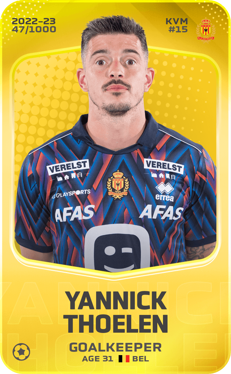 Yannick Thoelen 2022-23 • Limited 47/1000