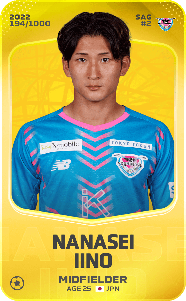 Nanasei Iino 2022-23 • Limited 194/1000