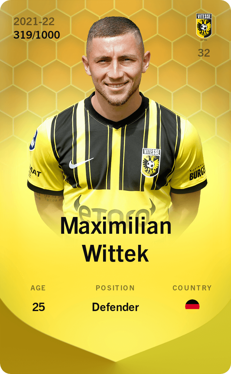 Maximilian Wittek 2021-22 • Limited 319/1000