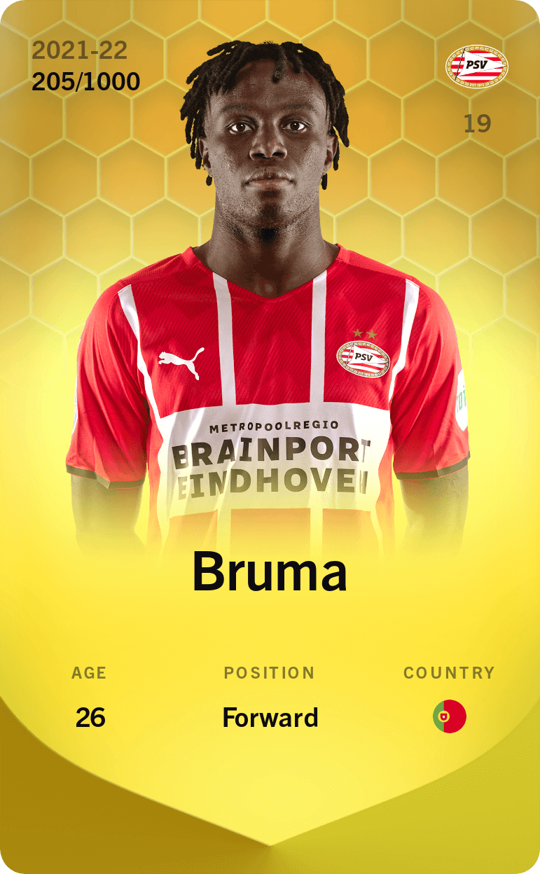 Bruma 2021-22 • Limited 205/1000