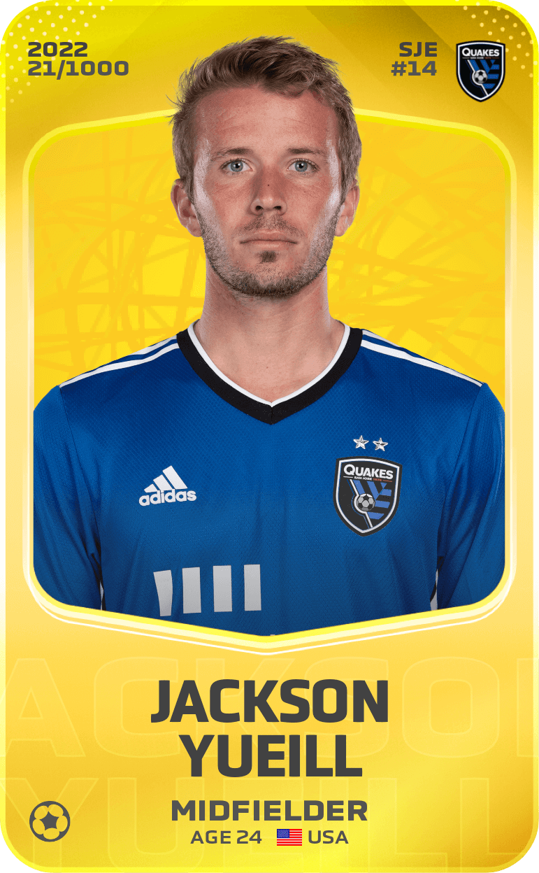 Jackson Yueill 2022-23 • Limited 21/1000