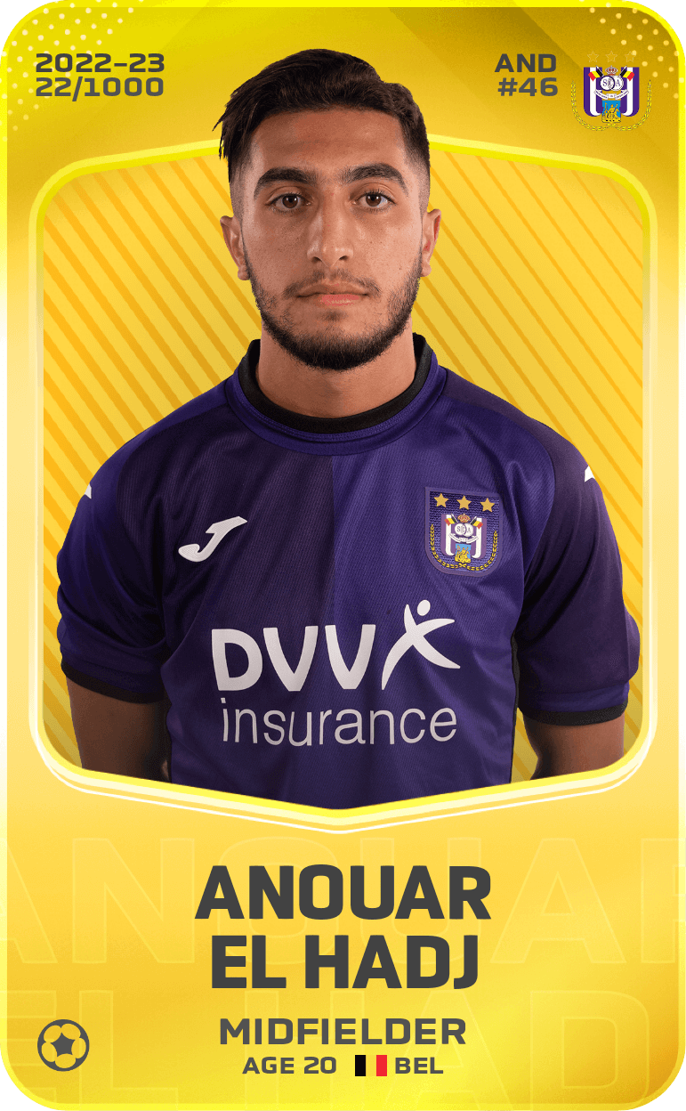 Anouar El Hadj 2022-23 • Limited 22/1000