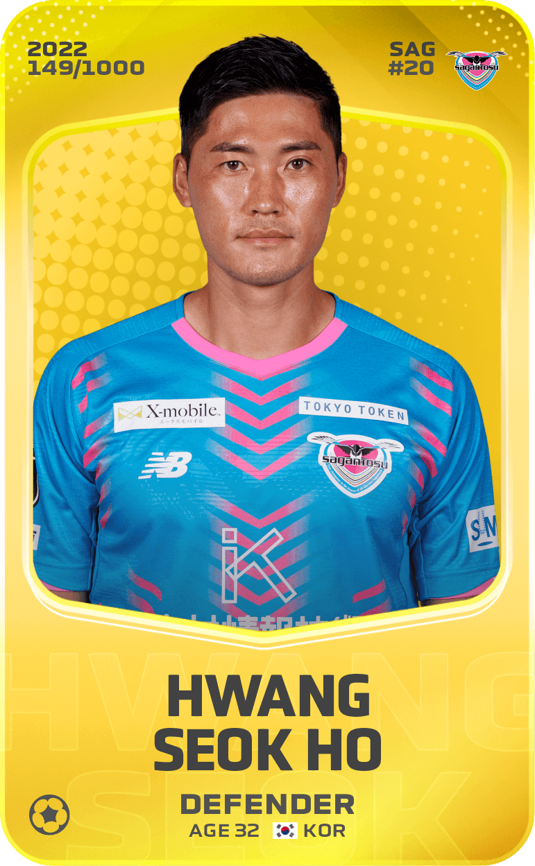 HWANG Seok Ho 2022-23 • Limited 149/1000
