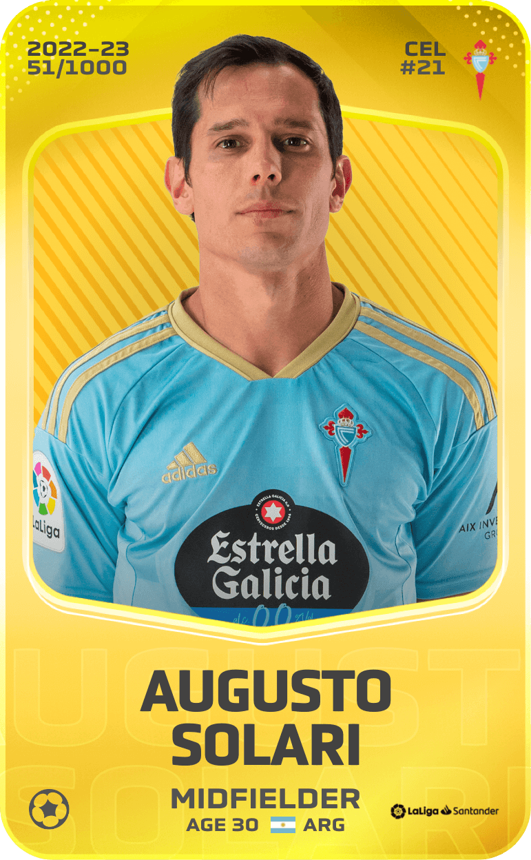 Augusto Solari 2022-23 • Limited 51/1000