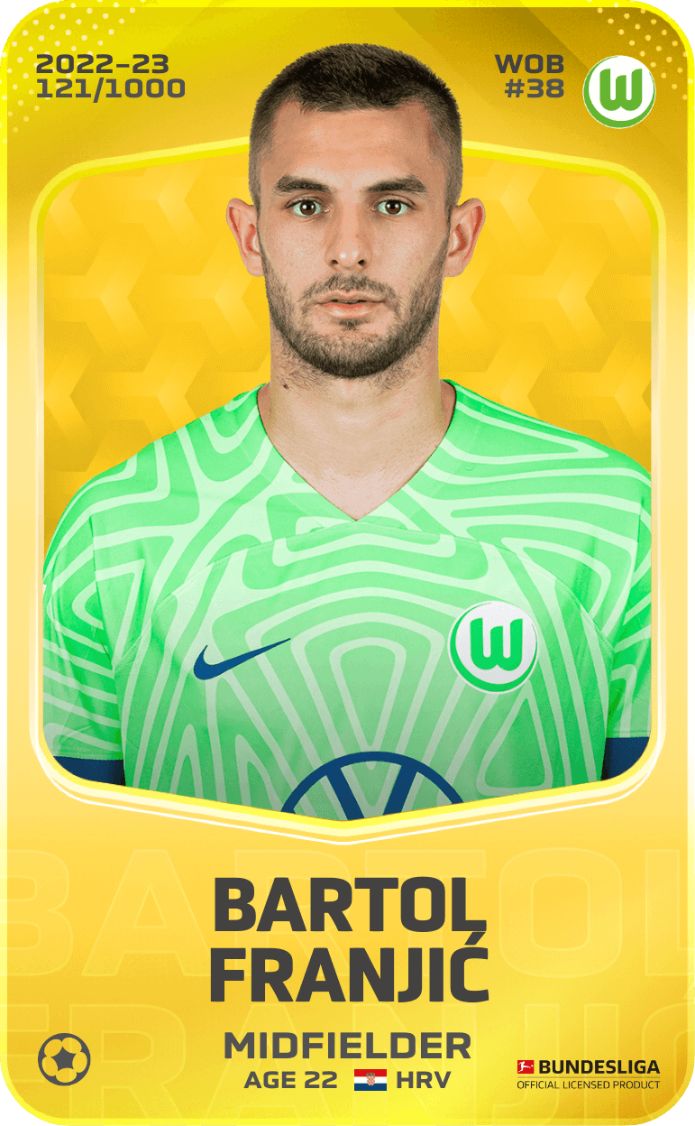 Bartol Franjić 2022-23 • Limited 121/1000
