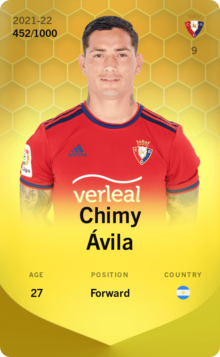 Chimy Ávila 2021-22 • Limited 452/1000