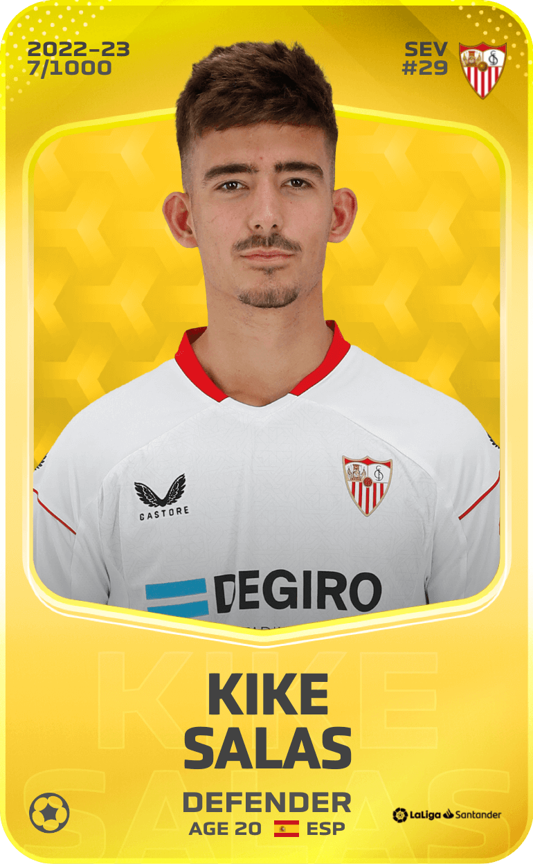 Kike Salas 2022-23 • Limited 7/1000