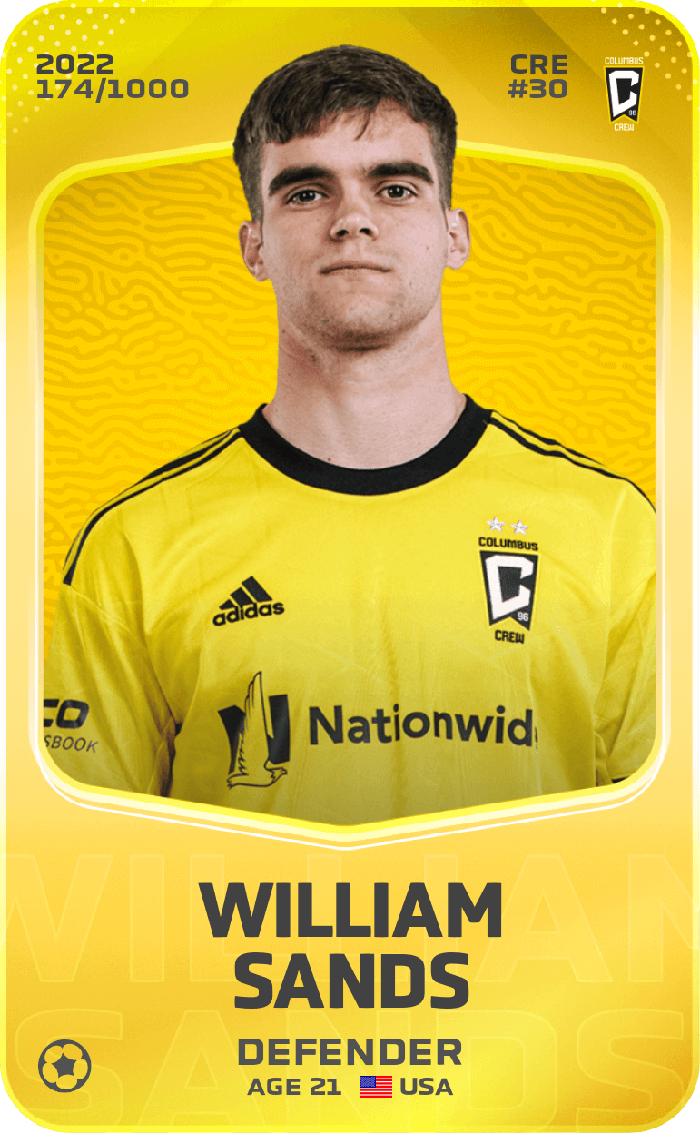 William Sands 2022-23 • Limited 174/1000