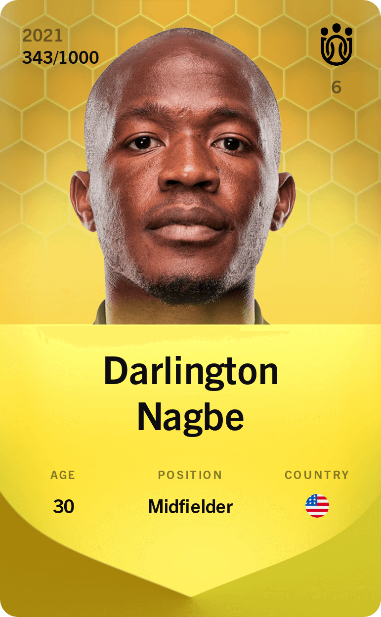 Darlington Nagbe 2021-22 • Limited 343/1000
