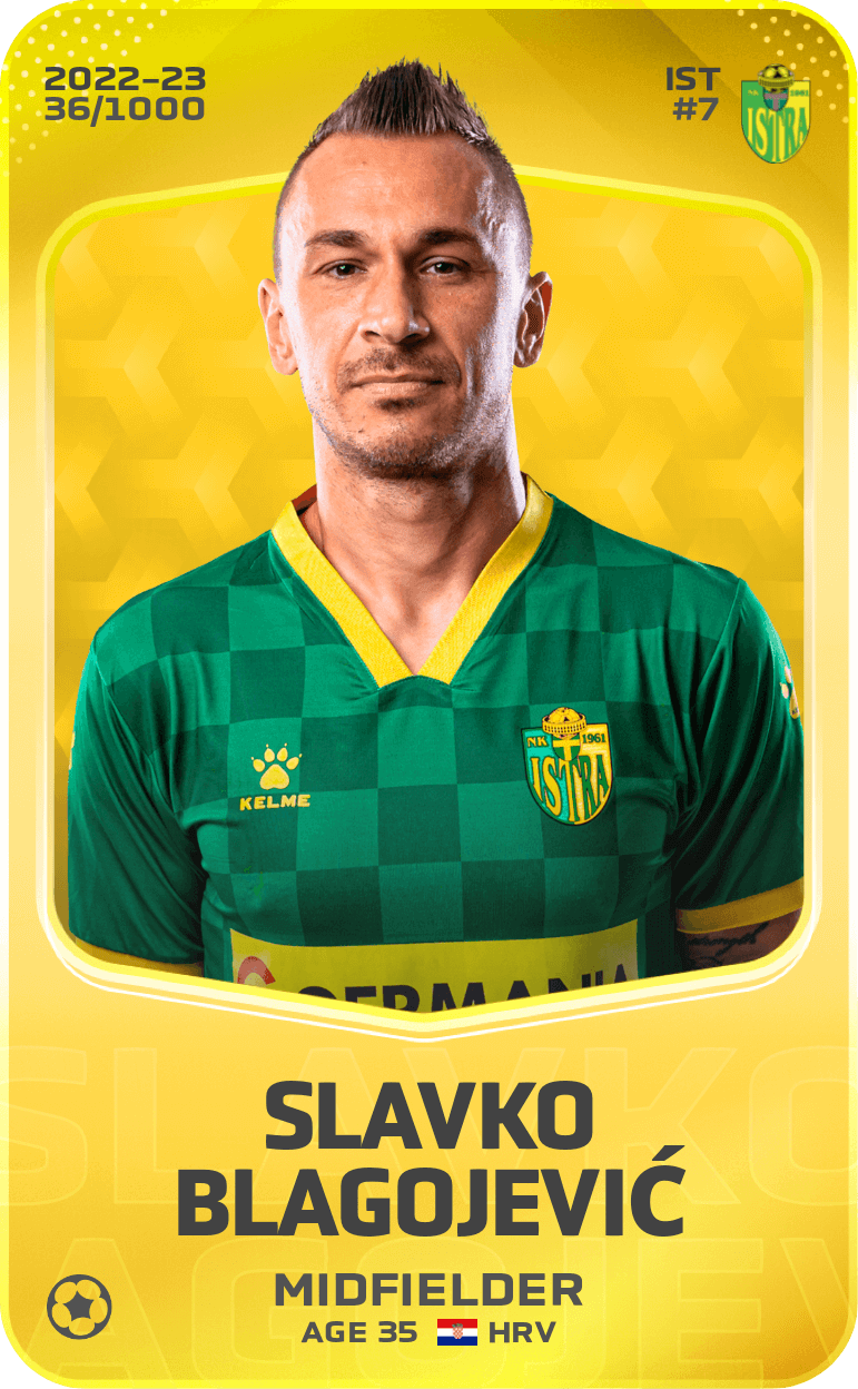 Slavko Blagojević 2022-23 • Limited 36/1000