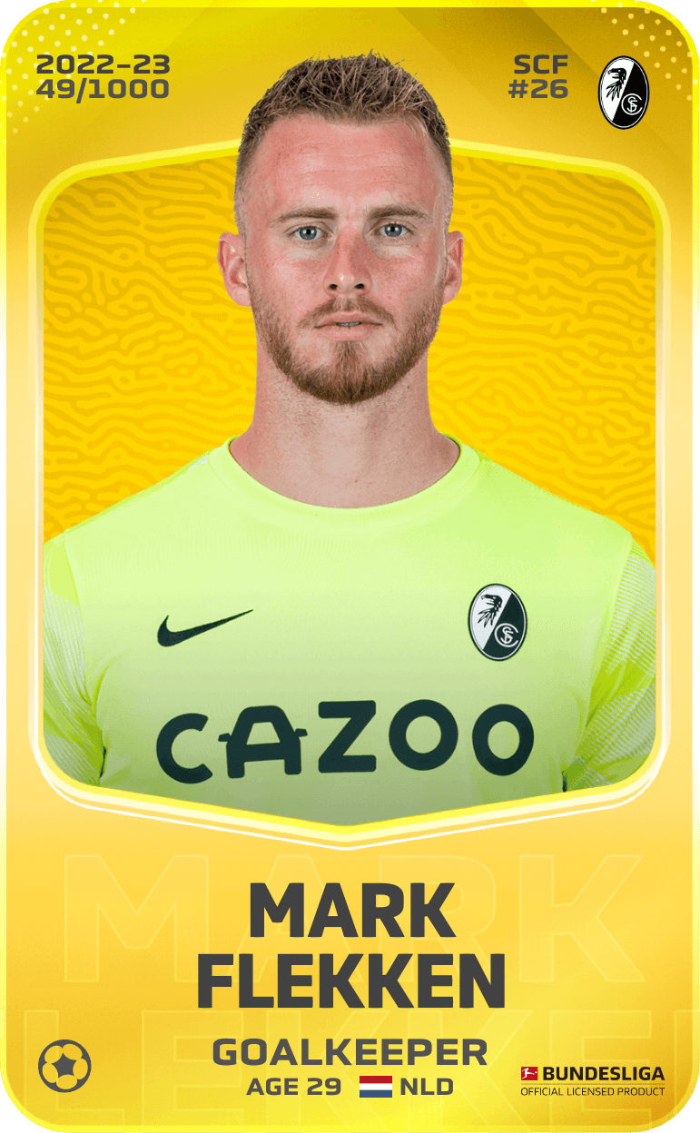 Mark Flekken 2022-23 • Limited 49/1000