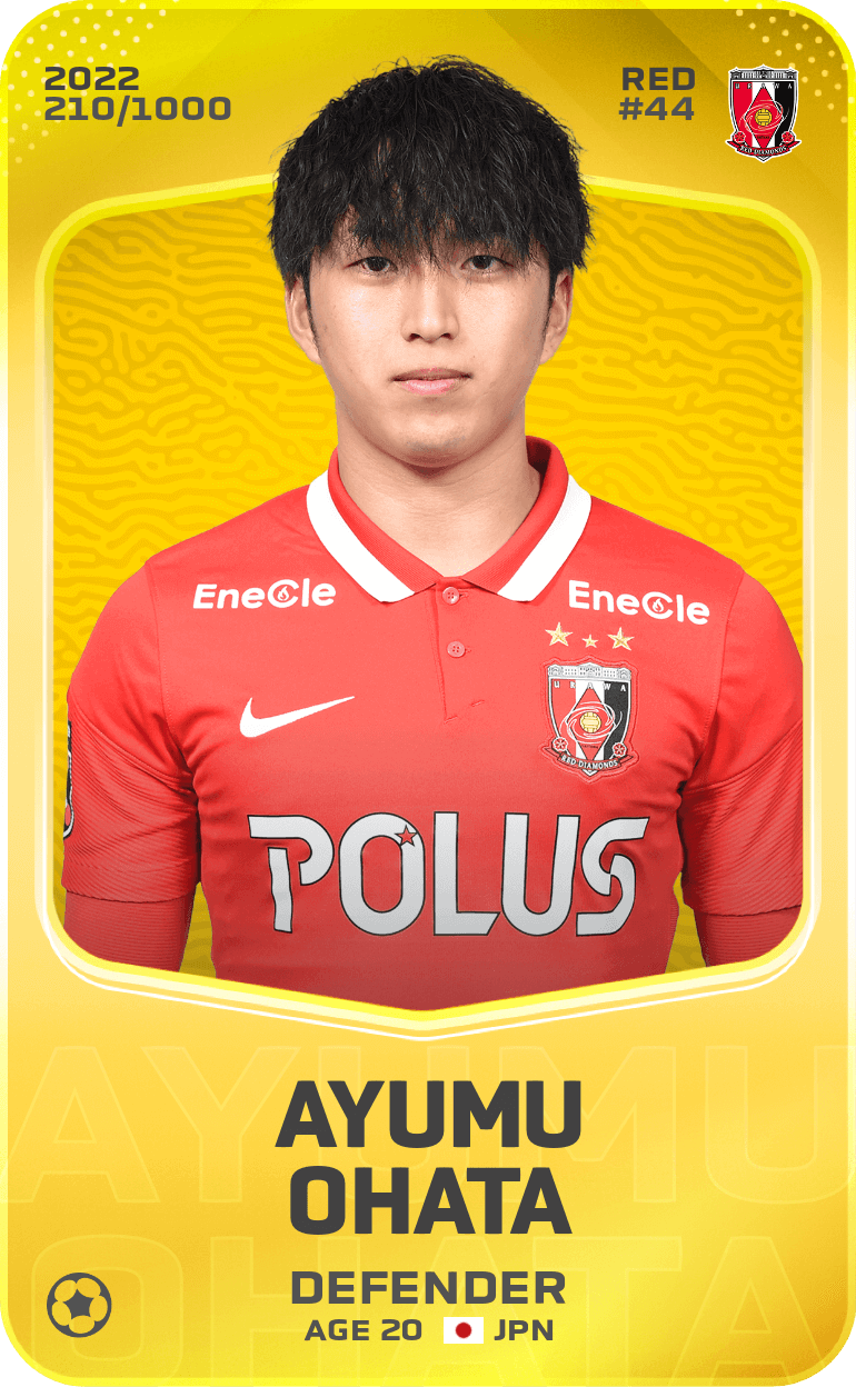 Ayumu Ohata 2022-23 • Limited 210/1000
