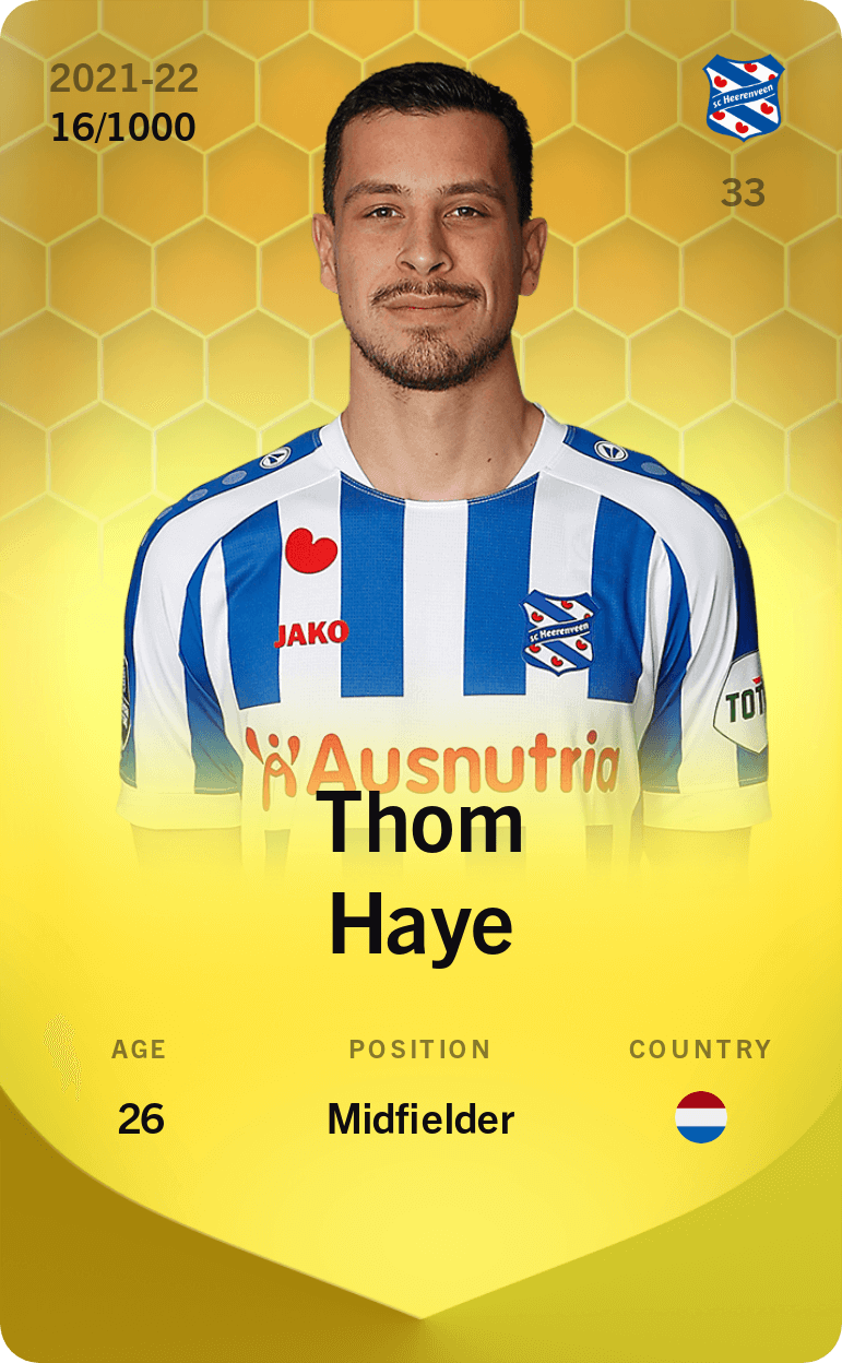 Thom Haye 2021-22 • Limited 16/1000