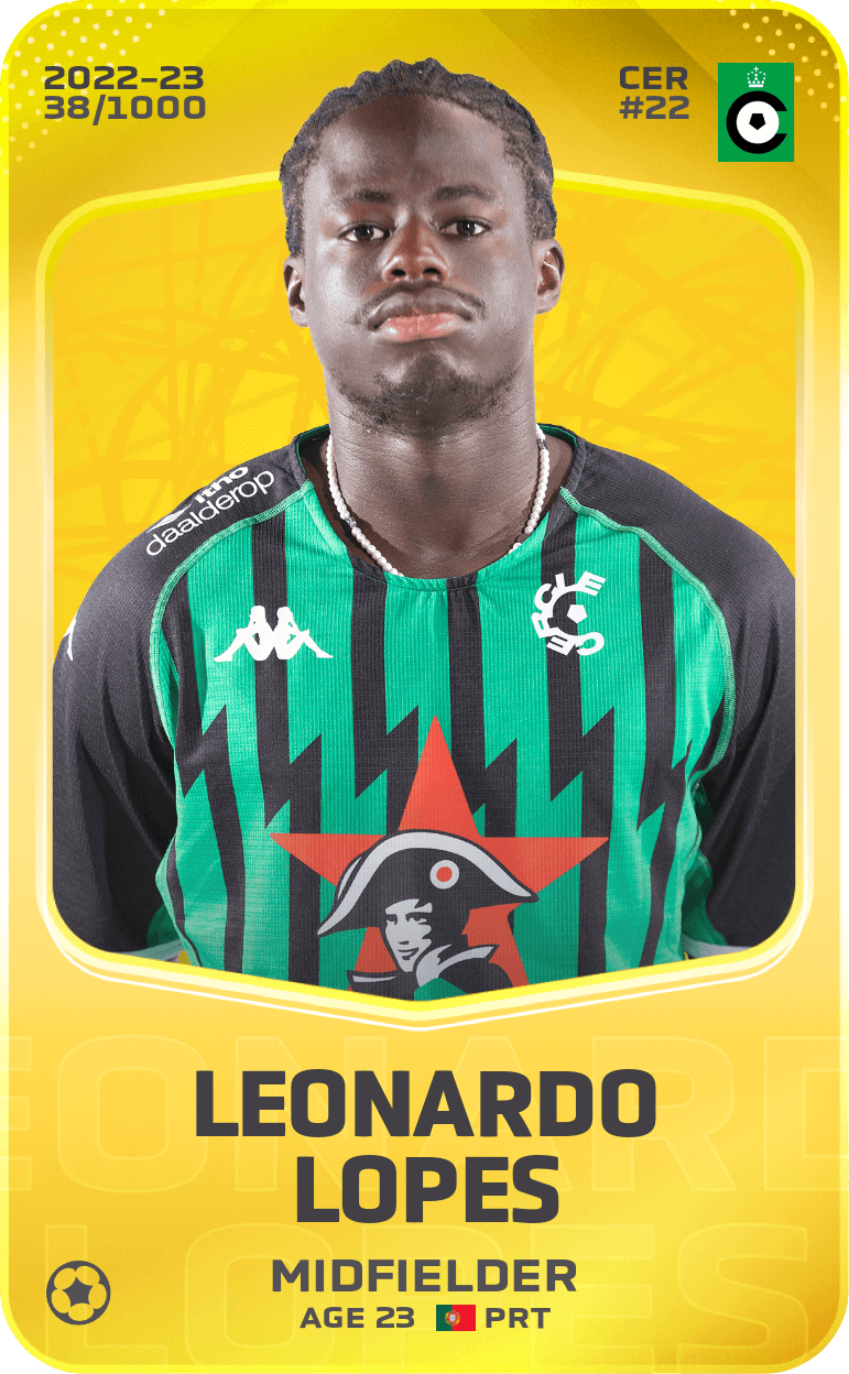 Leonardo Lopes 2022-23 • Limited 38/1000