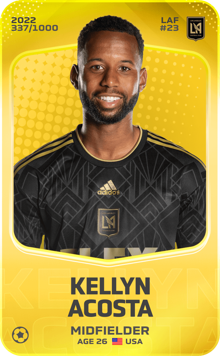 Kellyn Acosta 2022-23 • Limited 337/1000