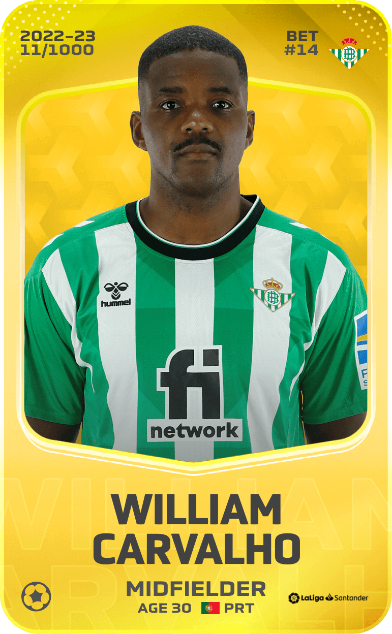 William Carvalho 2022-23 • Limited 11/1000