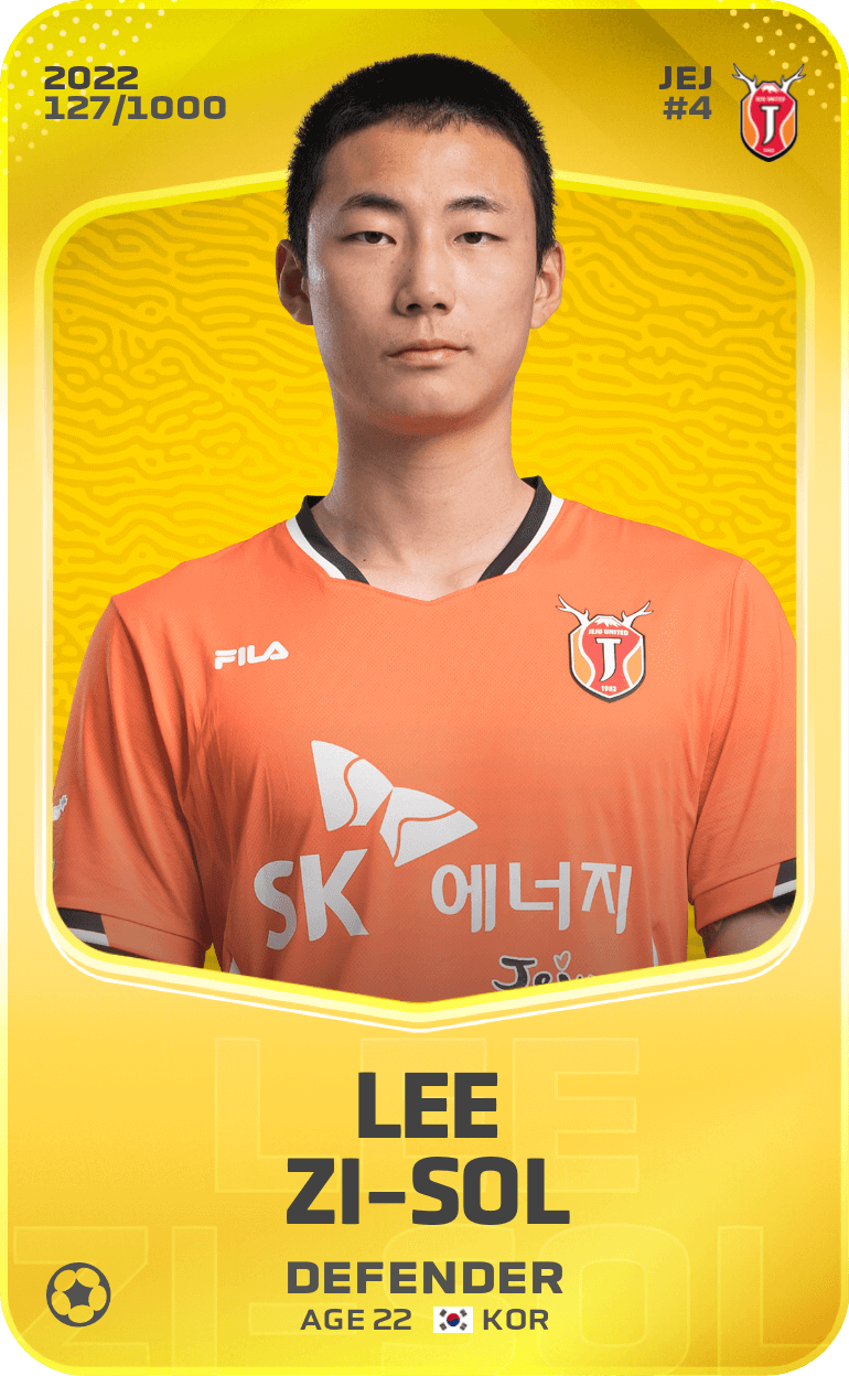 Lee Zi-Sol 2022-23 • Limited 127/1000