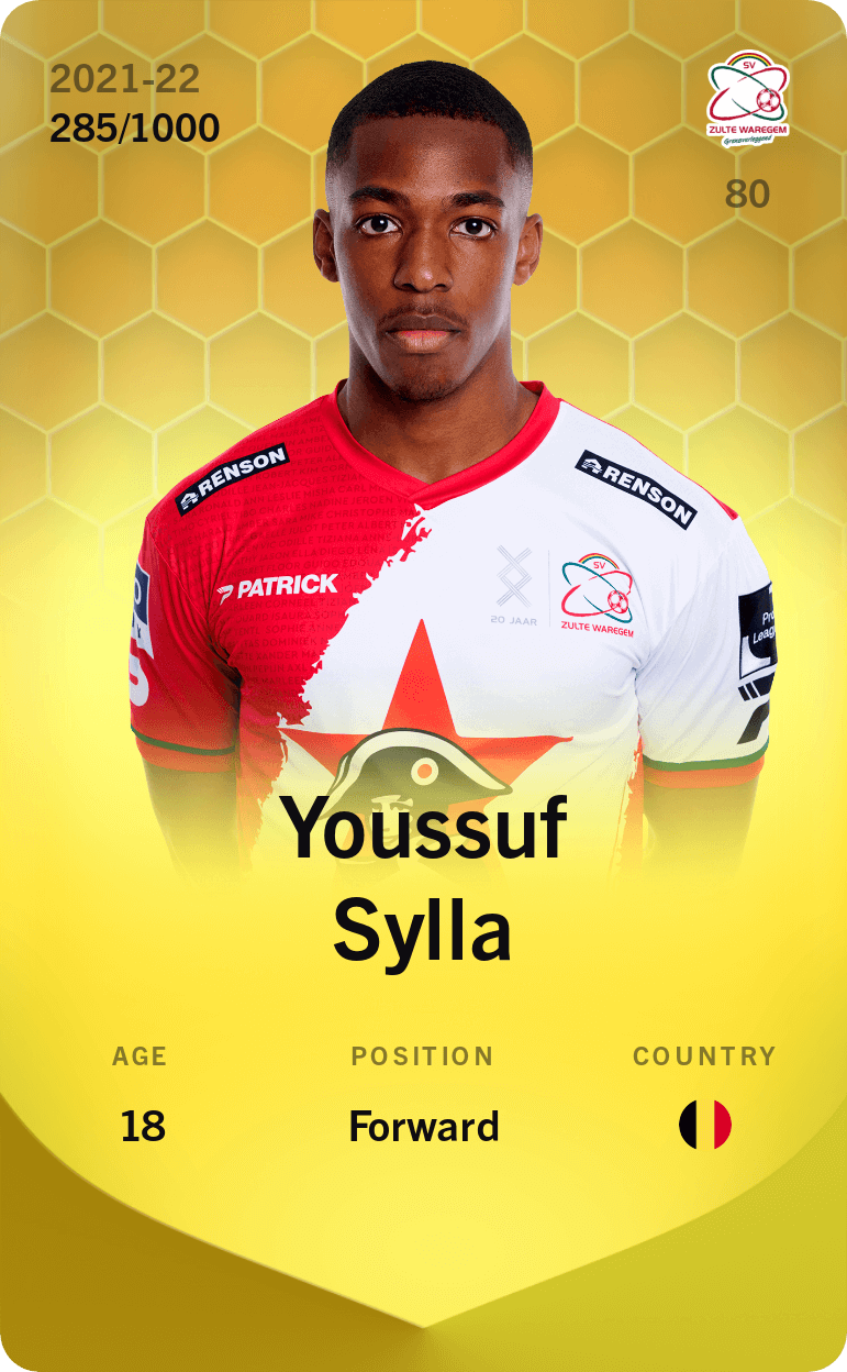 Youssuf Sylla 2021-22 • Limited 285/1000