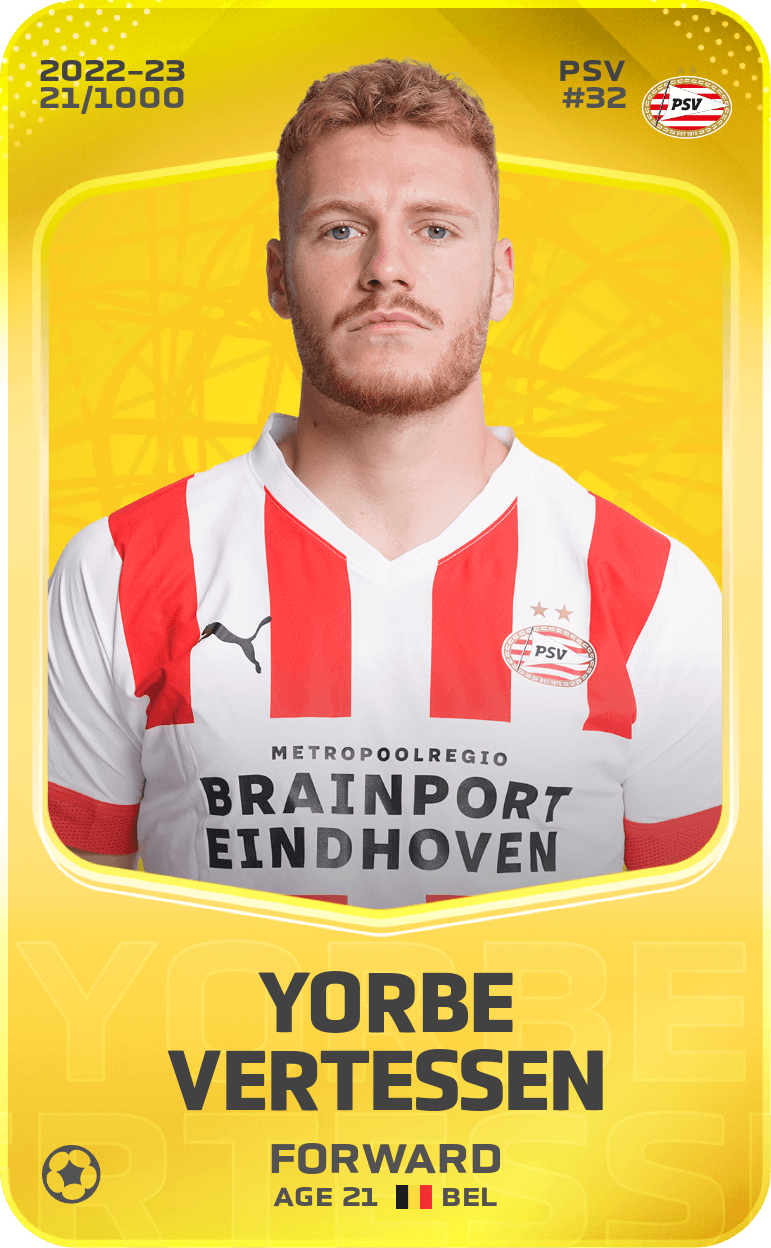 Yorbe Vertessen 2022-23 • Limited 21/1000