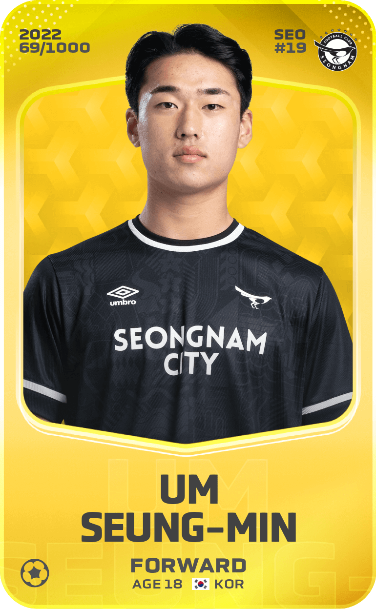 Um Seung-Min 2022-23 • Limited 69/1000