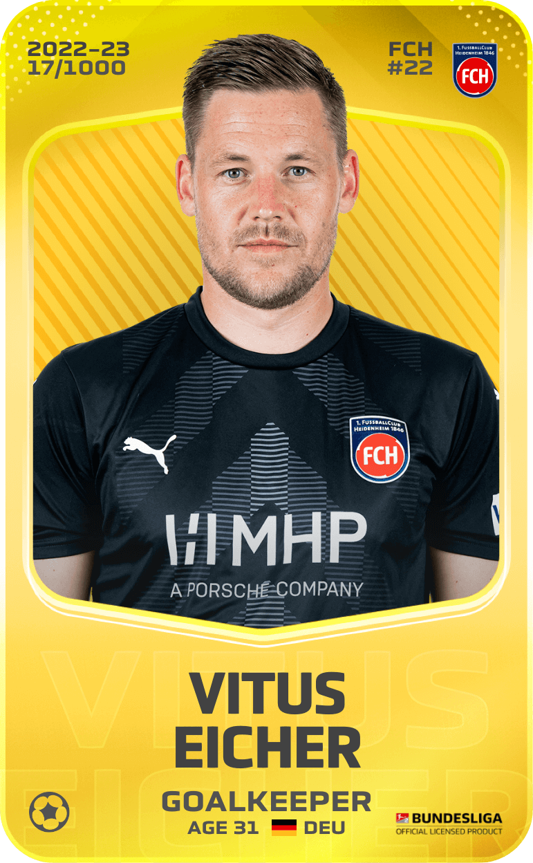 Vitus Eicher 2022-23 • Limited 17/1000