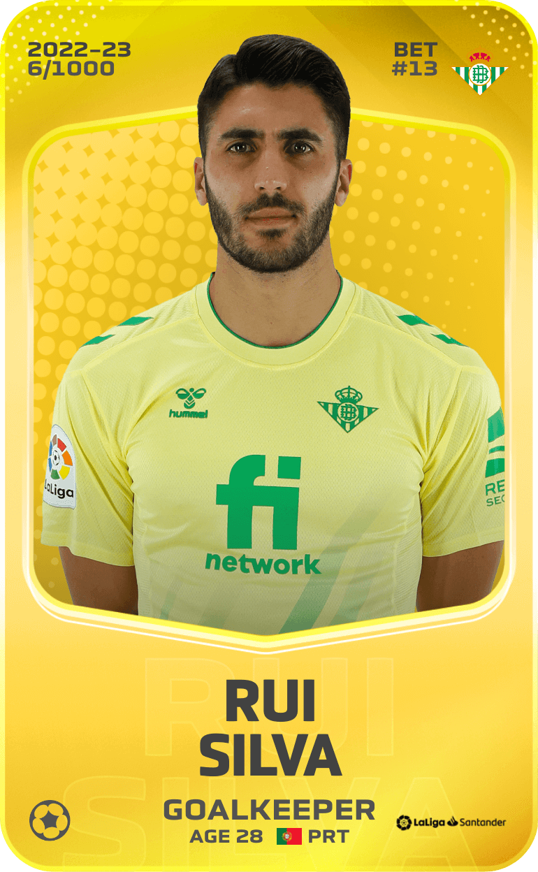 Rui Silva 2022-23 • Limited 6/1000
