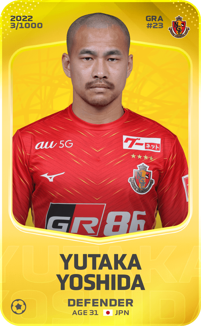 Yutaka Yoshida 2022-23 • Limited 3/1000