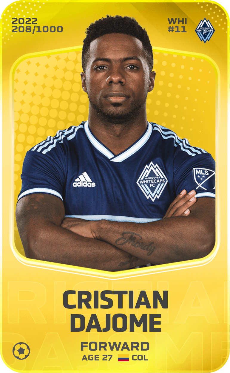 Cristian Dajome 2022-23 • Limited 208/1000