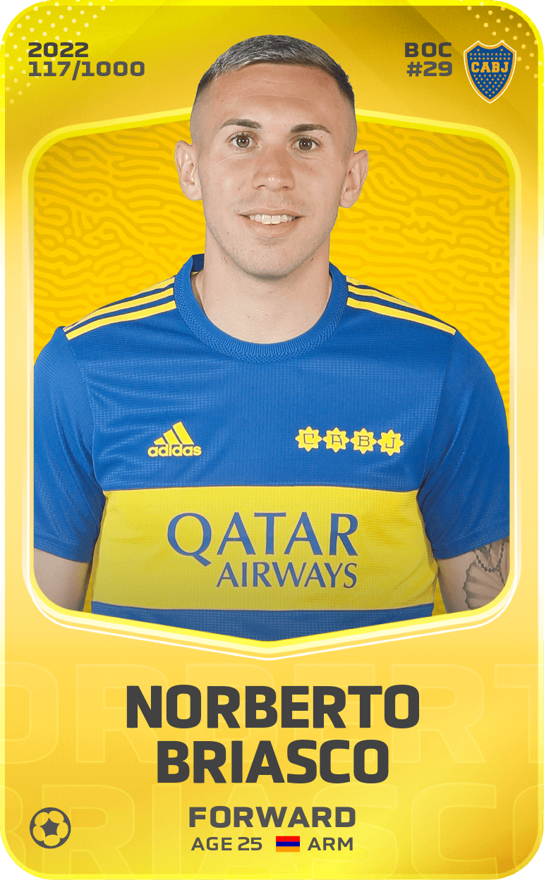 Norberto Briasco 2022-23 • Limited 117/1000