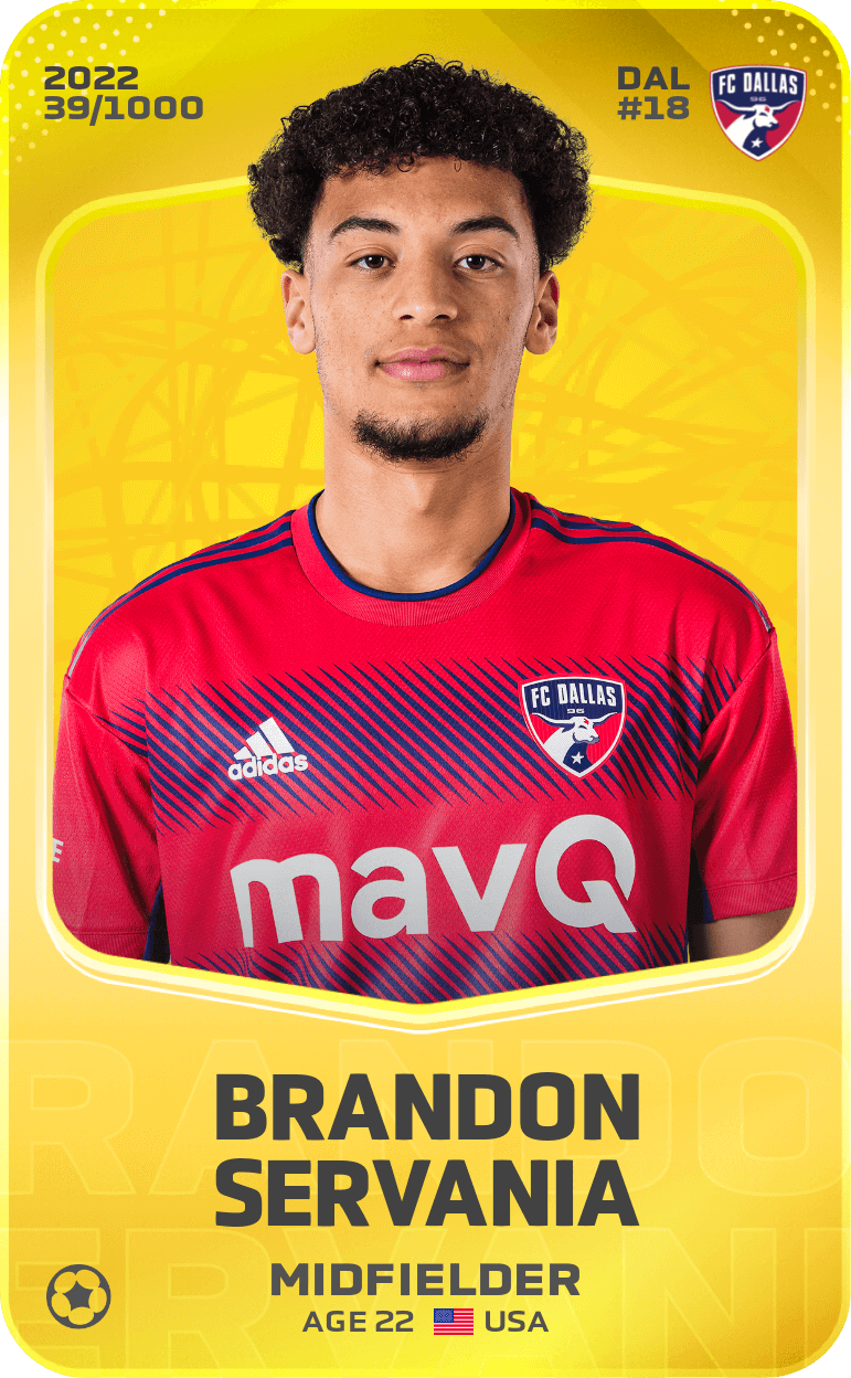 Brandon Servania 2022-23 • Limited 39/1000