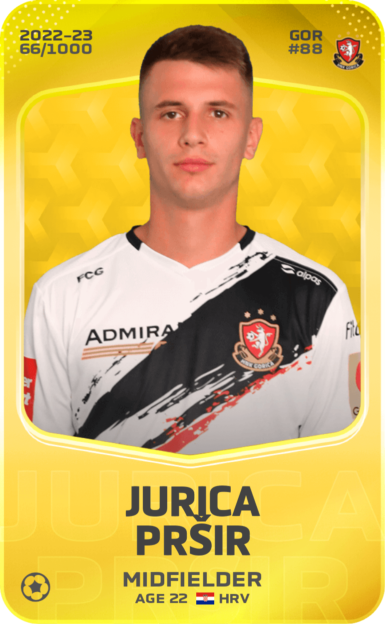 Jurica Pršir 2022-23 • Limited 66/1000