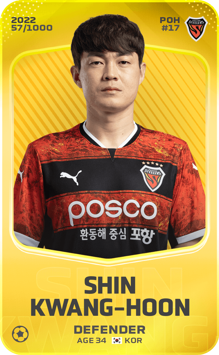 Shin Kwang-Hoon 2022-23 • Limited 57/1000