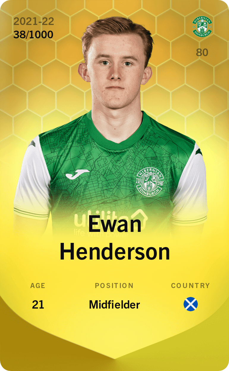 Ewan Henderson 2021-22 • Limited 38/1000
