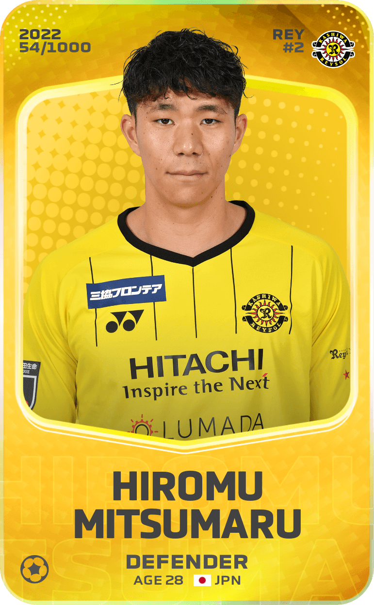 Hiromu Mitsumaru 2022-23 • Limited 54/1000