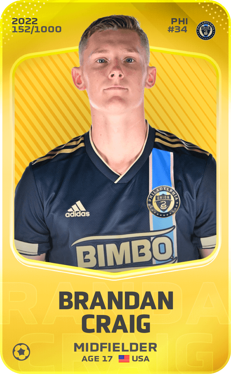 Brandan Craig 2022-23 • Limited 152/1000