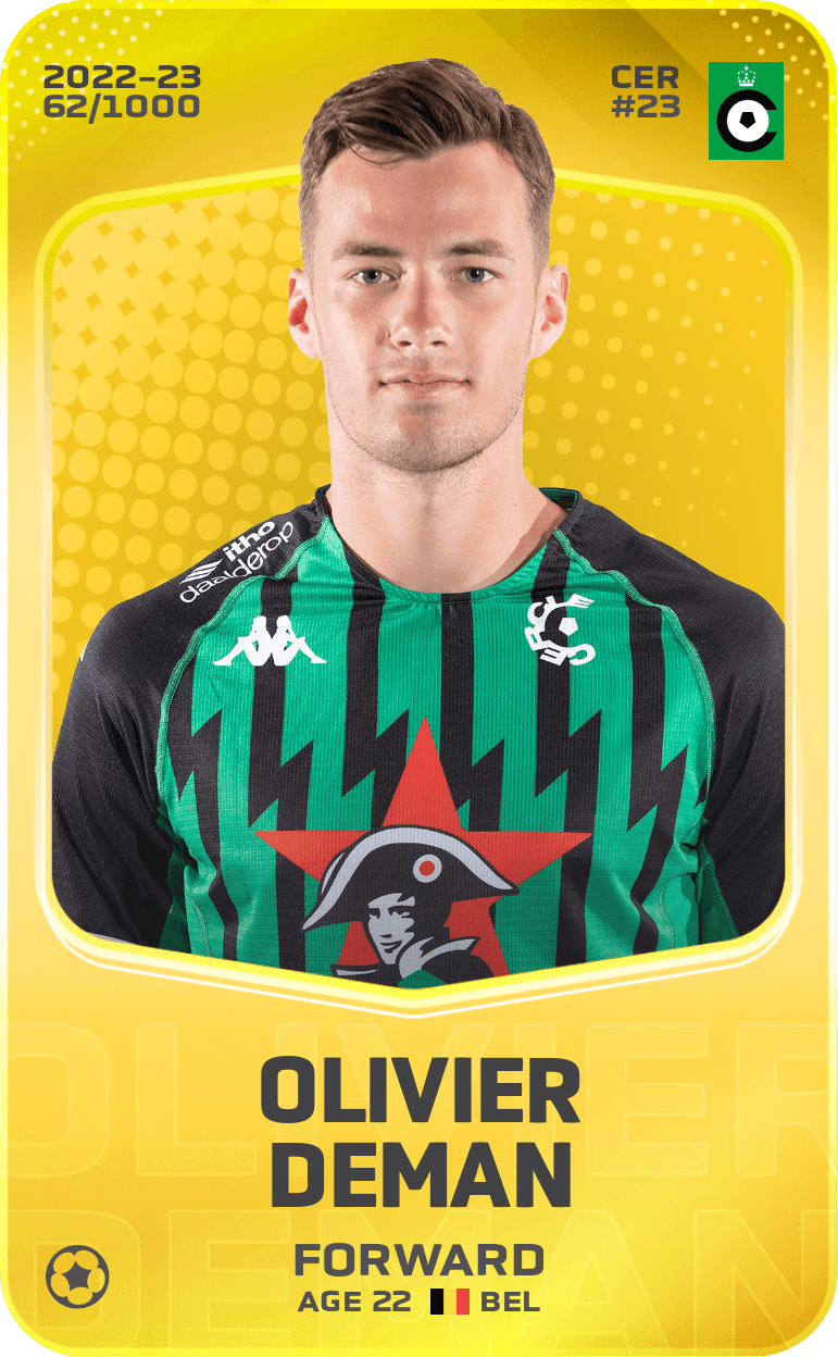 Olivier Deman 2022-23 • Limited 62/1000