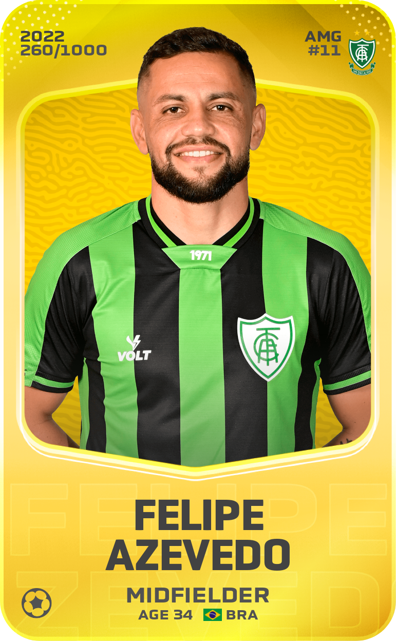 Sorare - Sorare Official - Felipe Azevedo 2022-23 • Limited 260/1000 - NFT # 75428588100845247172783693218331343776519571198961221574401750997734420535788