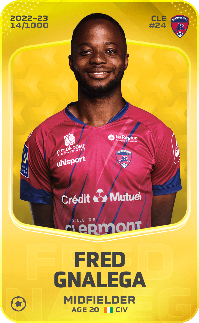Fred Gnalega 2022-23 • Limited 14/1000