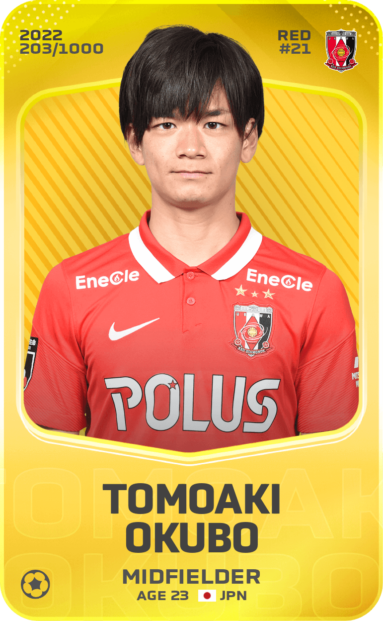 Tomoaki Okubo 2022-23 • Limited 203/1000