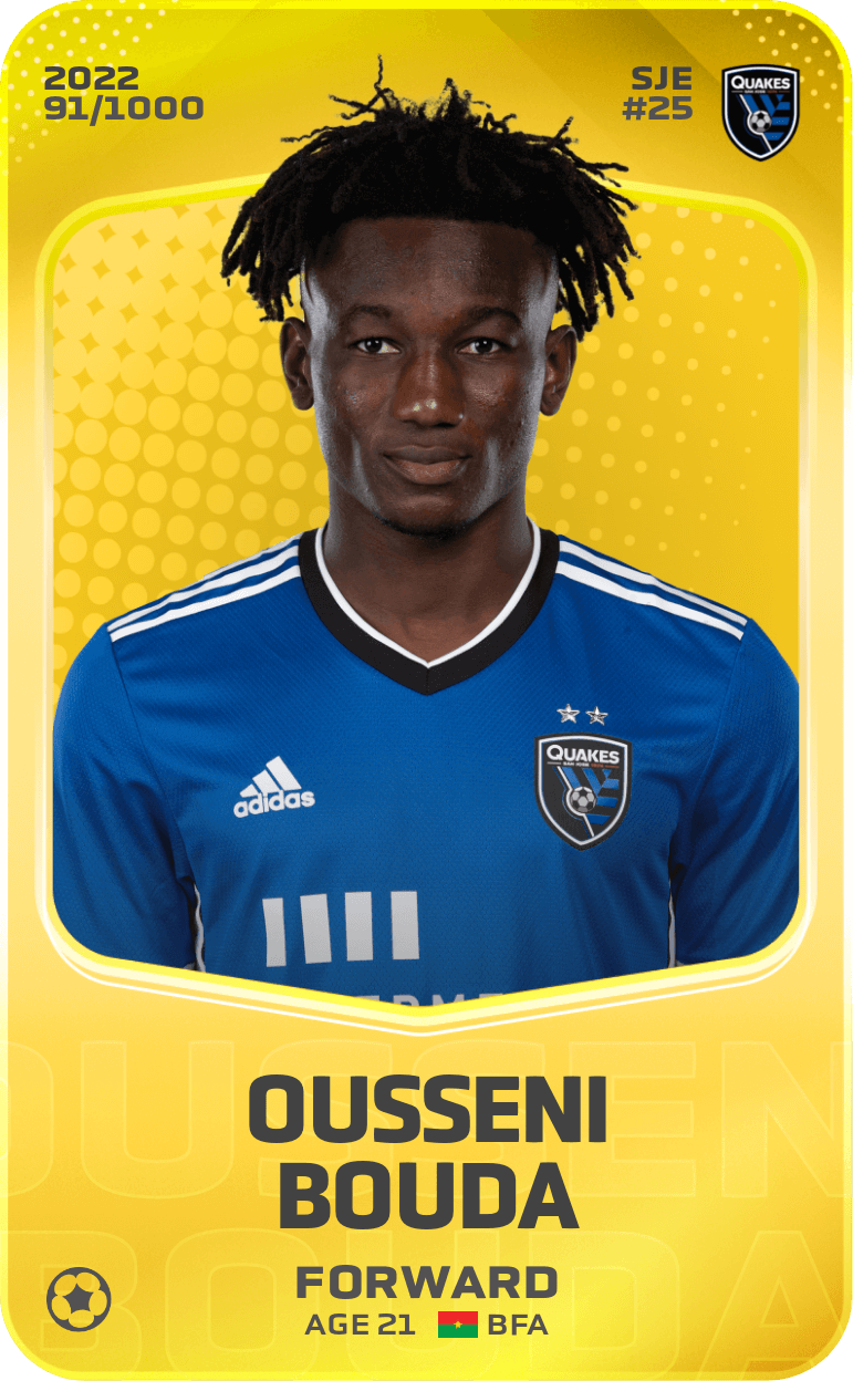 Ousseni Bouda 2022-23 • Limited 91/1000