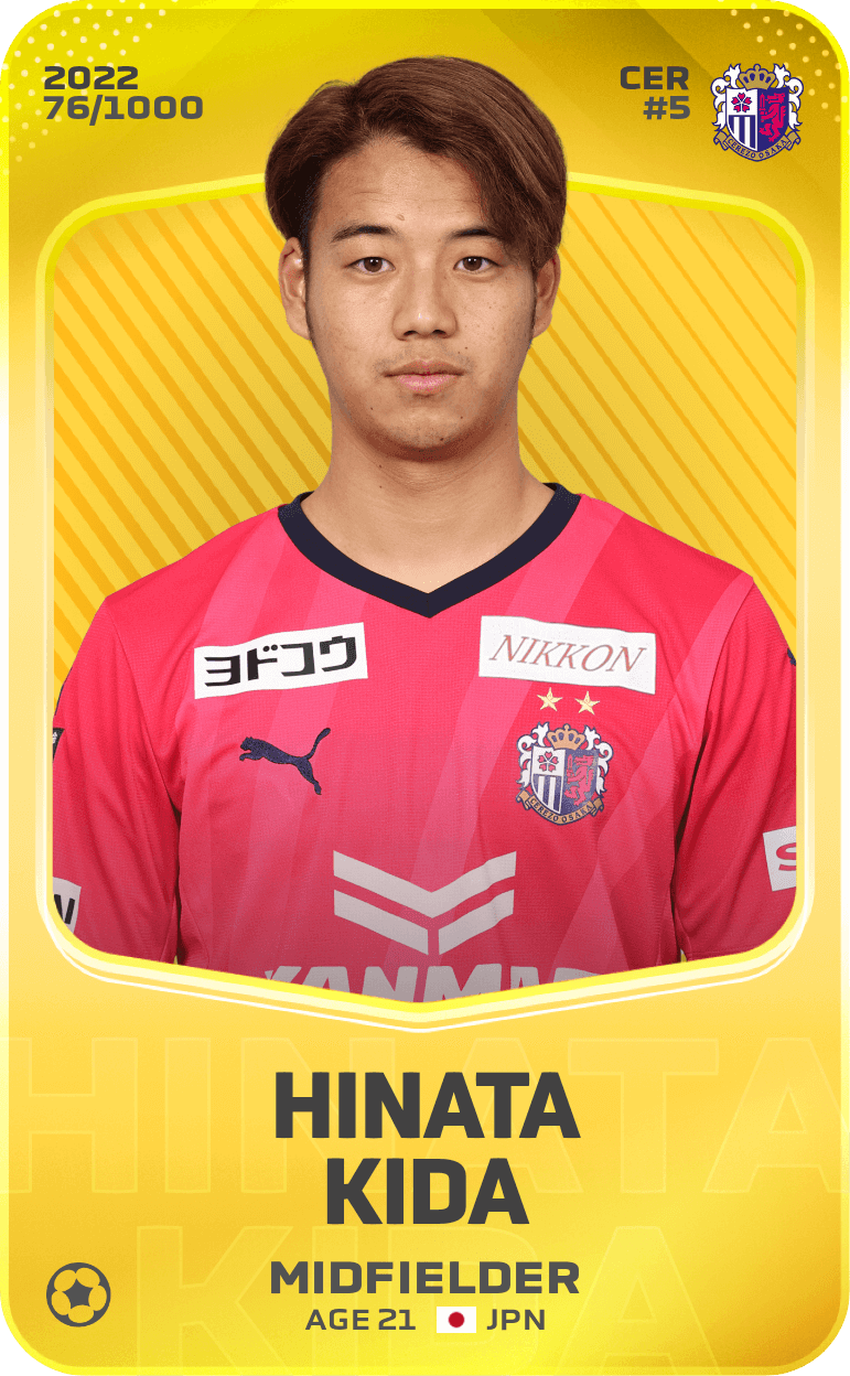 Hinata Kida 2022-23 • Limited 76/1000