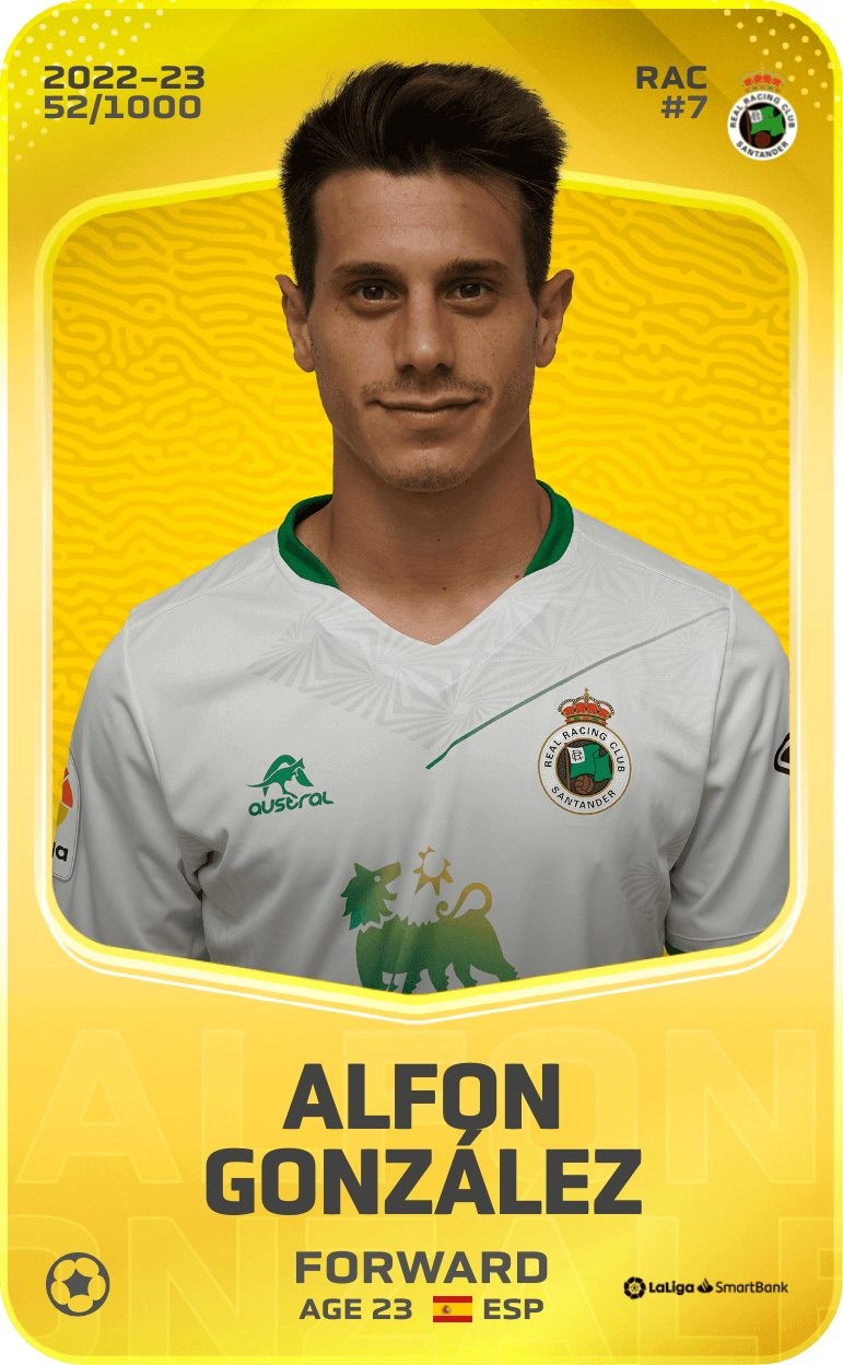 Alfon González 2022-23 • Limited 52/1000