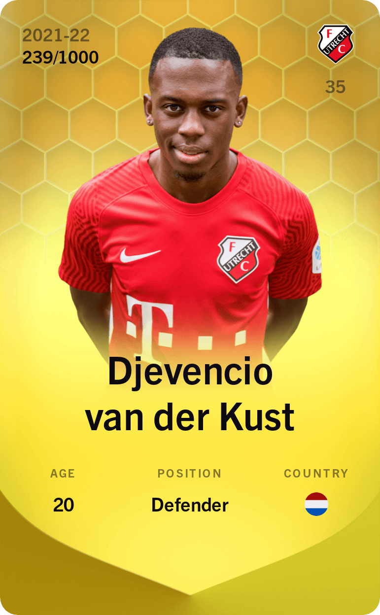 Djevencio van der Kust 2021-22 • Limited 239/1000