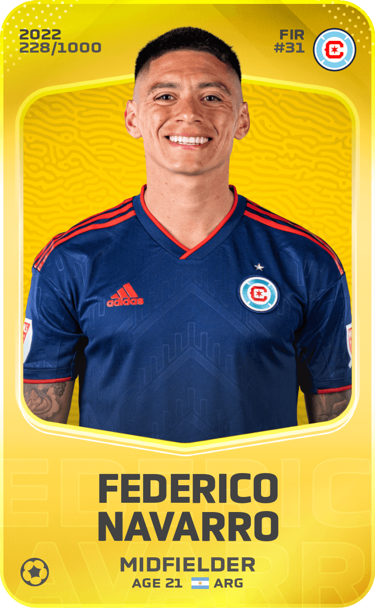 Federico Navarro 2022-23 • Limited 228/1000