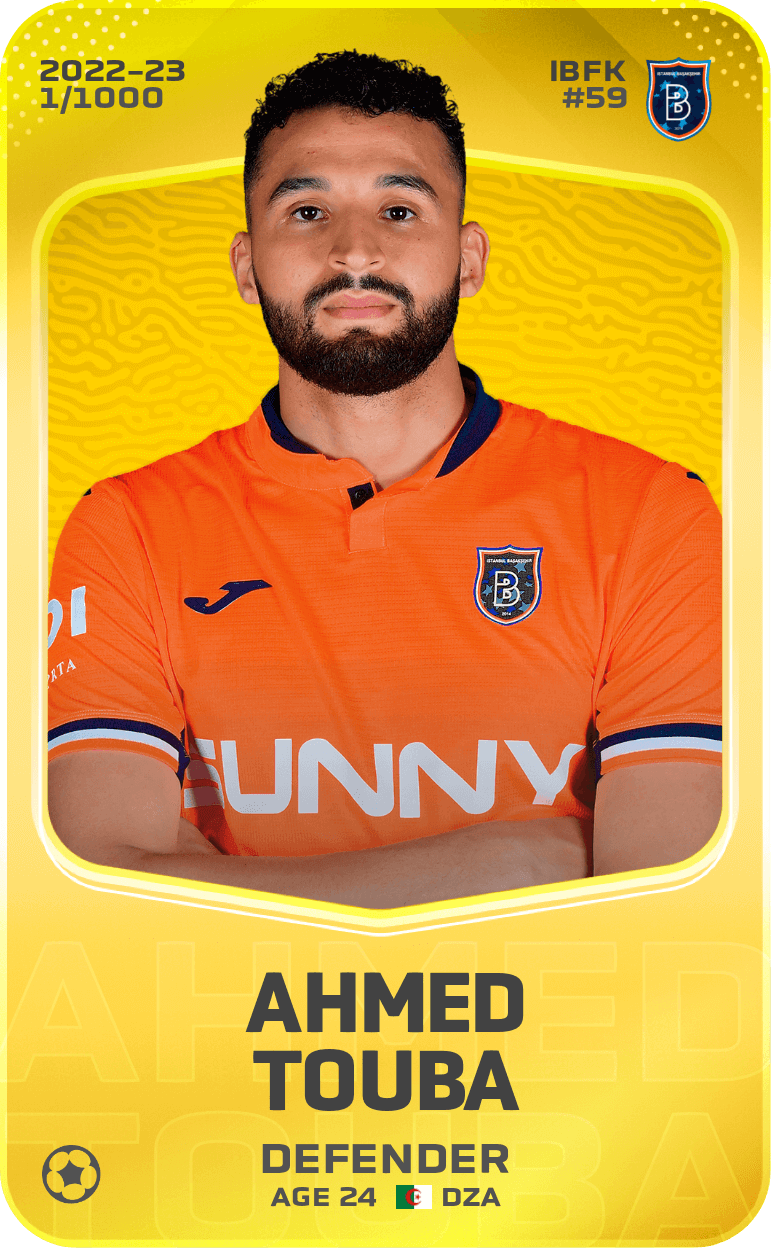 Ahmed Touba 2022-23 • Limited 1/1000