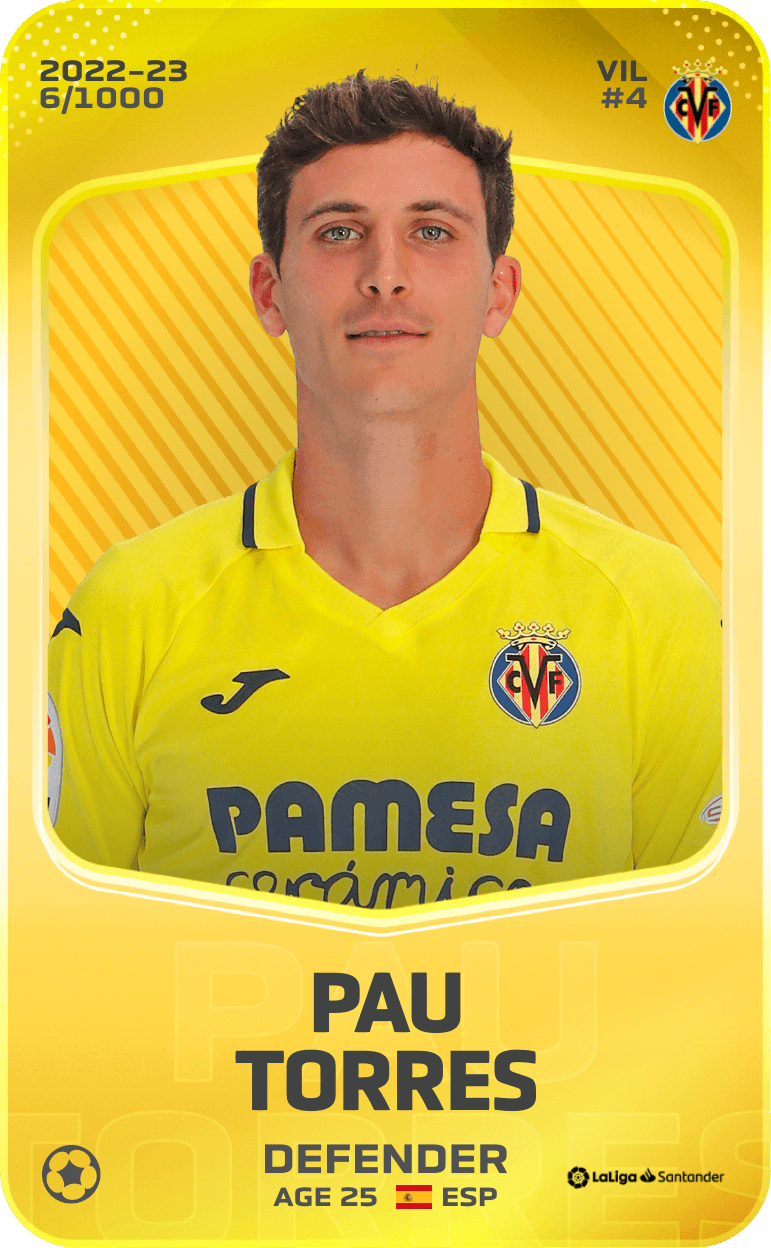 Pau Torres 2022-23 • Limited 6/1000