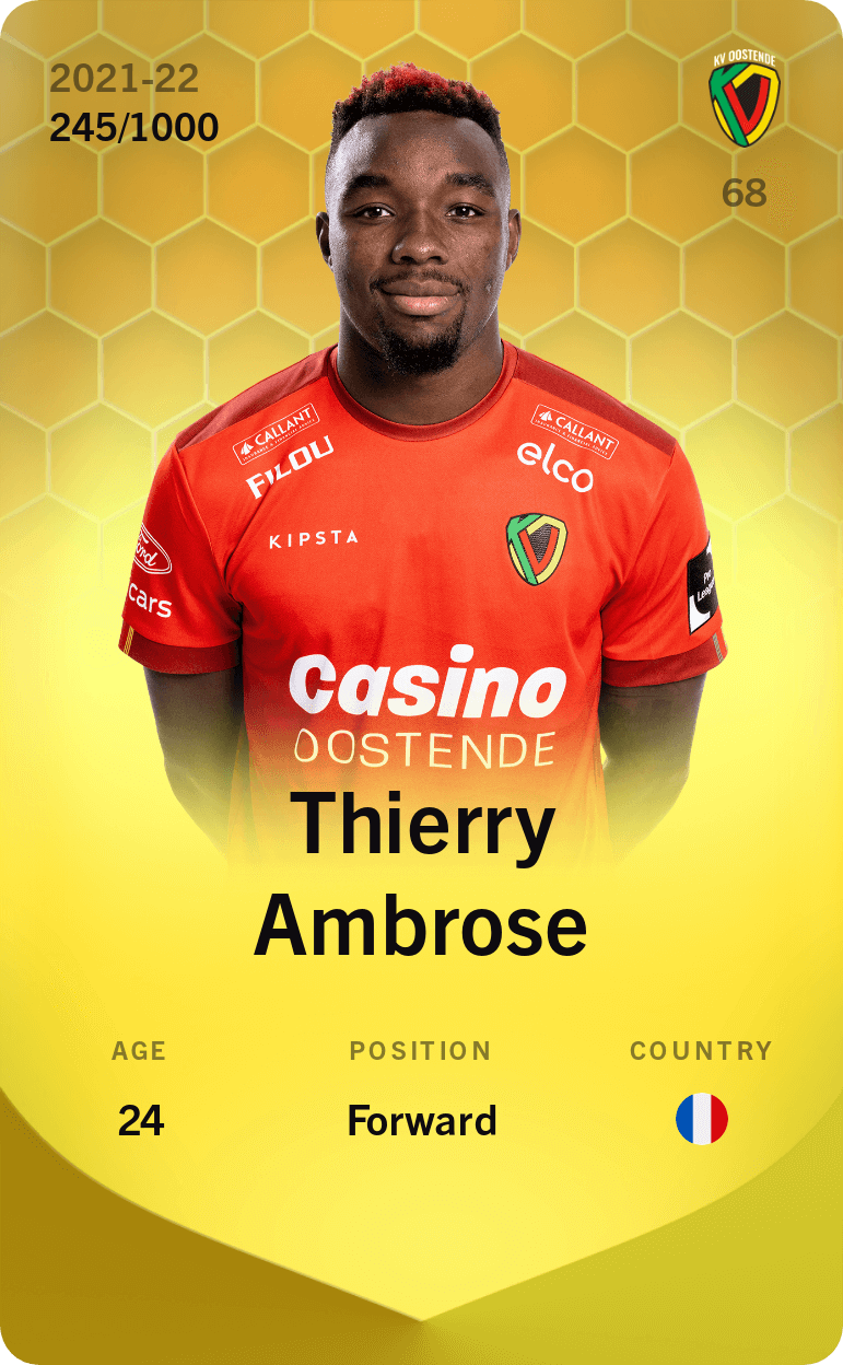 Thierry Ambrose 2021-22 • Limited 245/1000
